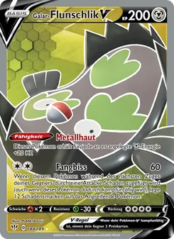 Galar-Flunschlik V, Flammende Finsternis No. 184 Holo