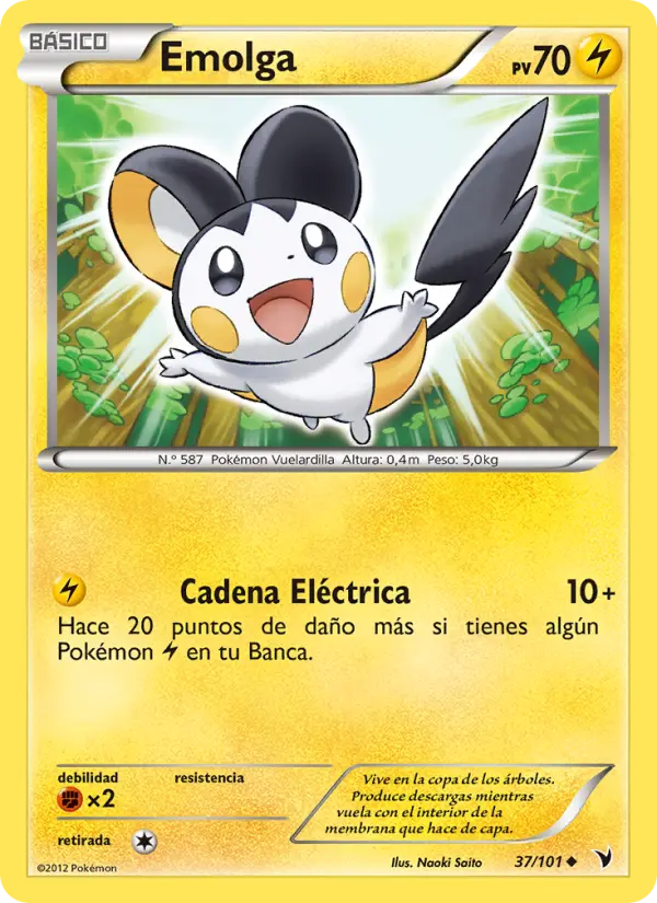 Emolga, Nobles Victorias No. 37