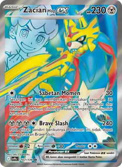 Zacian <Hop> ex, Ikatan Takdir Nº 167 Normal