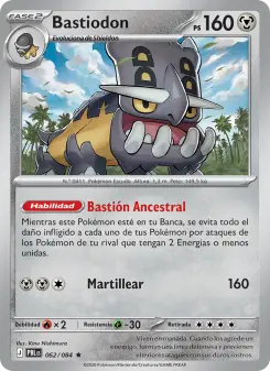 Bastiodon, Oscuridad Absoluta No. 062 Holo