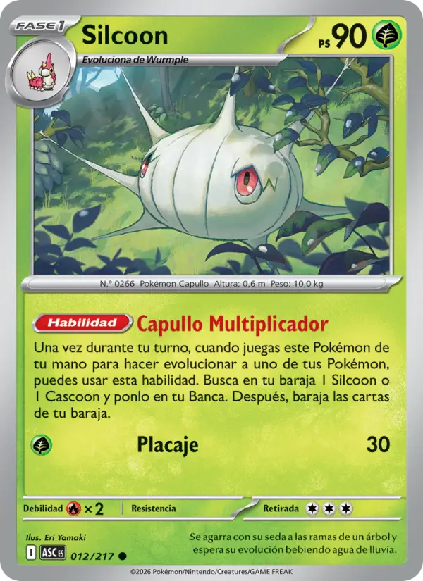 Silcoon, Héroes Ascendentes Nº 012