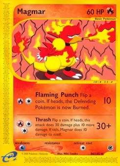 Magmar, Expedition Base Set Nº 86 Normal