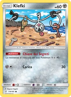 Klefki, Gioco di Squadra No. 110 Normal