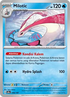 Milotic, Festival Terastal ex No. 036 Normal