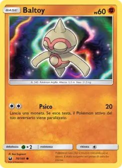 Baltoy, Tempesta Astrale Nº 78 Normal