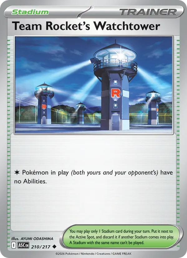 Team Rocket's Watchtower, Ascended Heroes No. 210