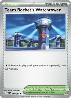 Team Rocket's Watchtower, Ascended Heroes Nº 210 Normal