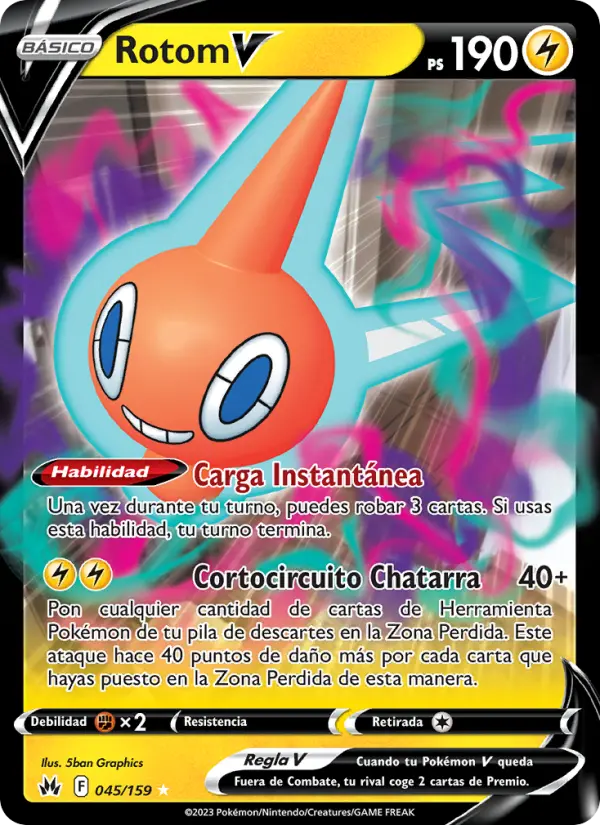 Rotom V, Cenit Supremo Nº 045