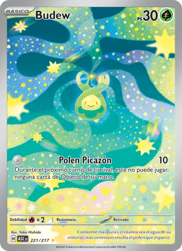 Budew, Héroes Ascendentes Nº 221