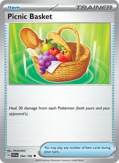 Picnic Basket, Scarlet & Violet Nº 184 Normal
