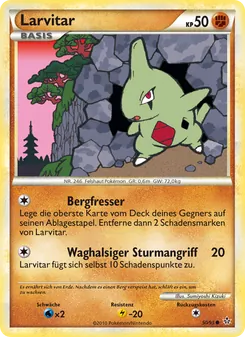 Larvitar, Entfesselt No. 50 Normal