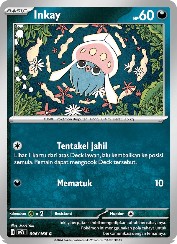Inkay, Bimbingan Rasi Nº 096