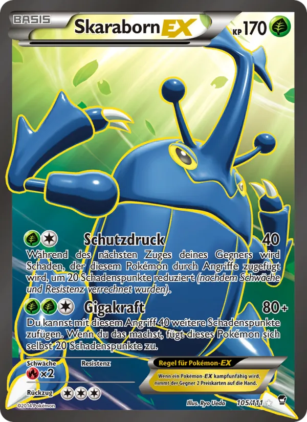 Skaraborn EX, Fliegende Fäuste Nº 105