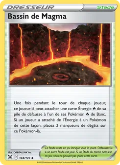 Bassin de Magma, Stars Étincelantes No. 144 Normal