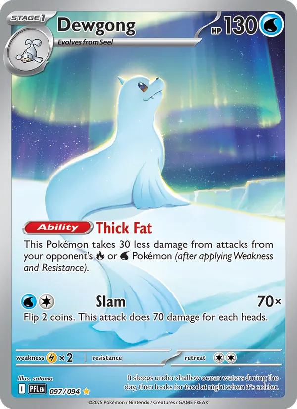 Dewgong, Phantasmal Flames No. 097