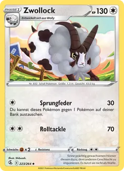 Zwollock, Fusions Angriff Nº 223 Normal