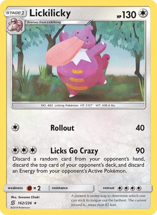 Lickilicky, Unified Minds Nº 162
