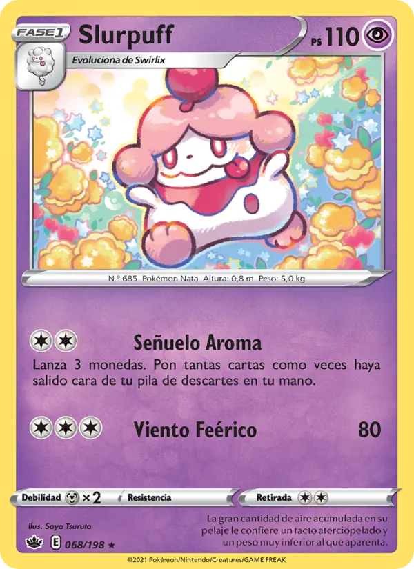 Slurpuff, Reinado Escalofriante Nº 68
