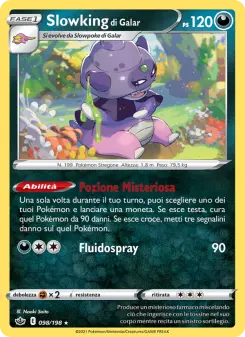 Slowking di Galar, Regno Glaciale Nº 98 Holo