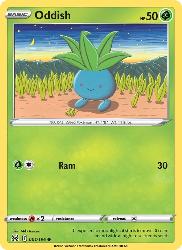 Oddish, Lost Origin No. 001