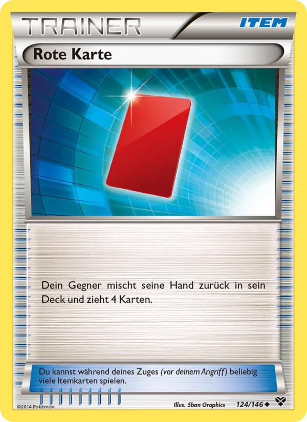 Rote Karte, XY Nº 124