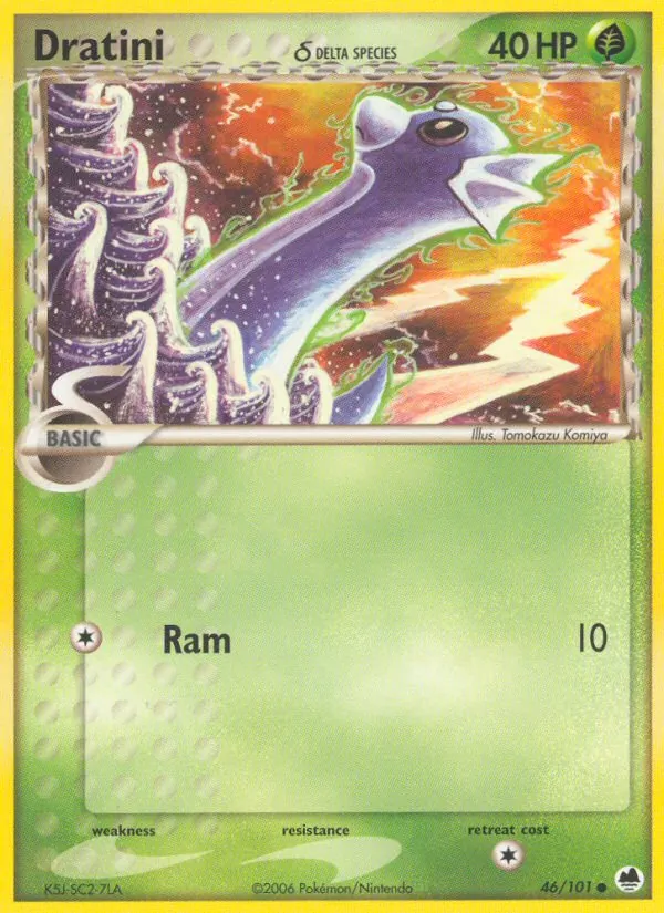 Dratini δ, Dragon Frontiers No. 46