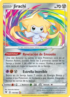 Jirachi, Voltaje Vívido Nº 119 Holo