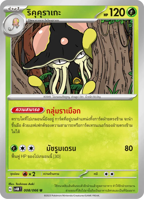 ริคุคุราเกะ, ประกายแสงจากอนาคต No. 008