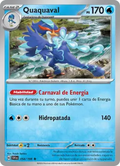 Quaquaval, Escarlata y Púrpura No. 054 Holo