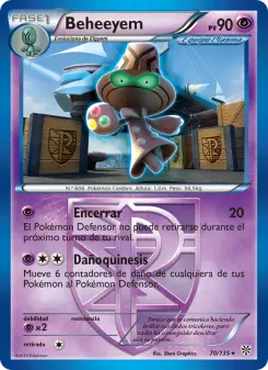 Beheeyem, Tormenta Plasma No. 70 Normal
