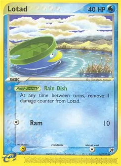 Lotad, Sandstorm No. 66 Normal