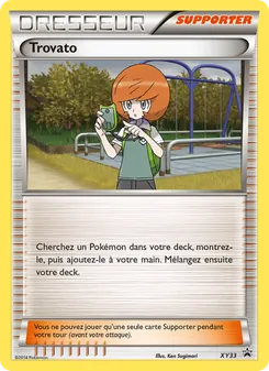 Trovato, Promo XY Nº XY33 Normal