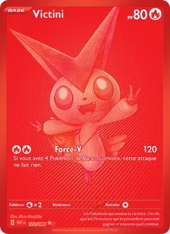 Victini, Flamme Blanche No. 172 Holo