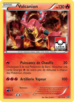 Volcanion, Offensive Vapeur No. 25 Normal