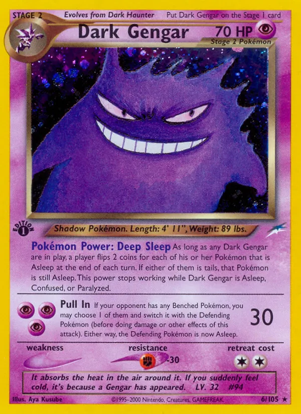 Dark Gengar, Neo Destiny No. 6