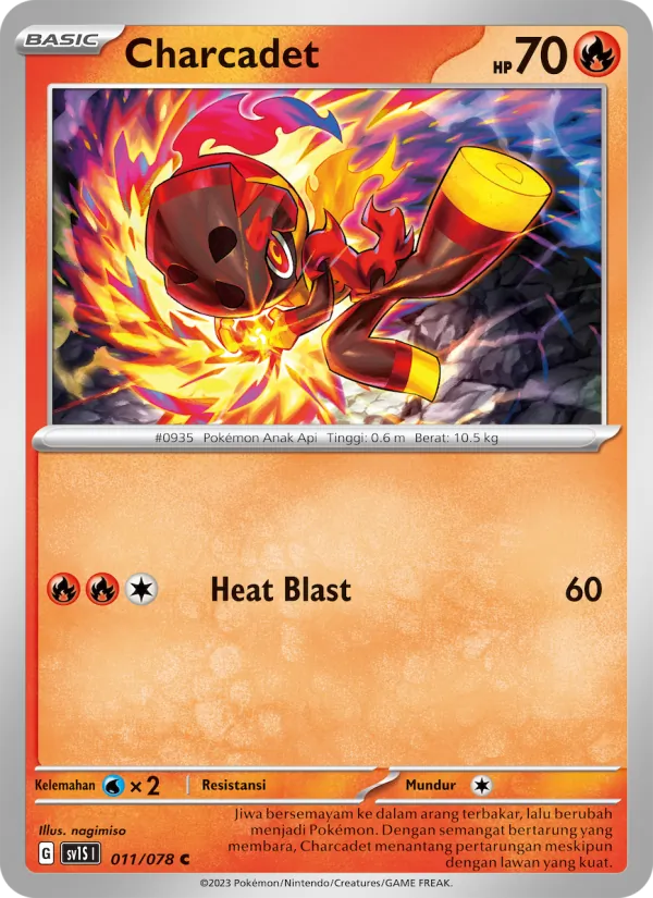 Charcadet, Scarlet ex No. 011