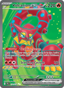 Volcanion ex, Journey Together No. 171 Holo