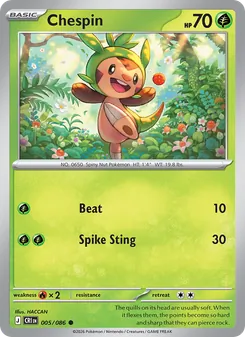 Chespin, Chaos Rising No. 005