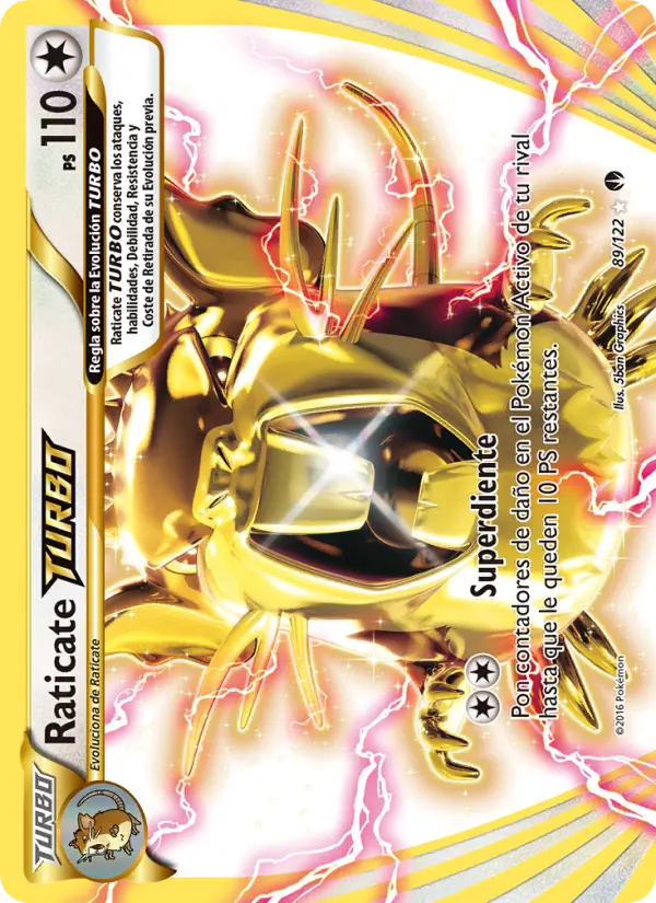 Raticate TURBO, TURBOLímite No. 89