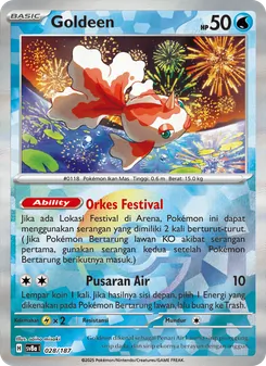 Goldeen, Festival Terastal ex No. 028 Normal