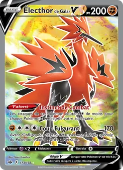 Électhor de Galar V, Règne de Glace Nº 173 Holo