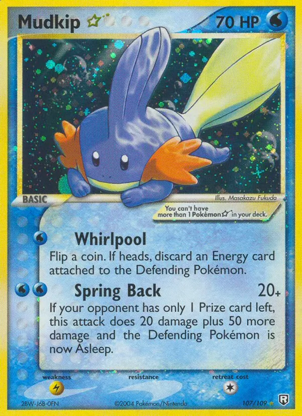 Mudkip ☆, Team Rocket Returns Nº 107