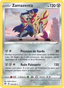 Zamazenta, Clash des Rebelles No. 140 Normal