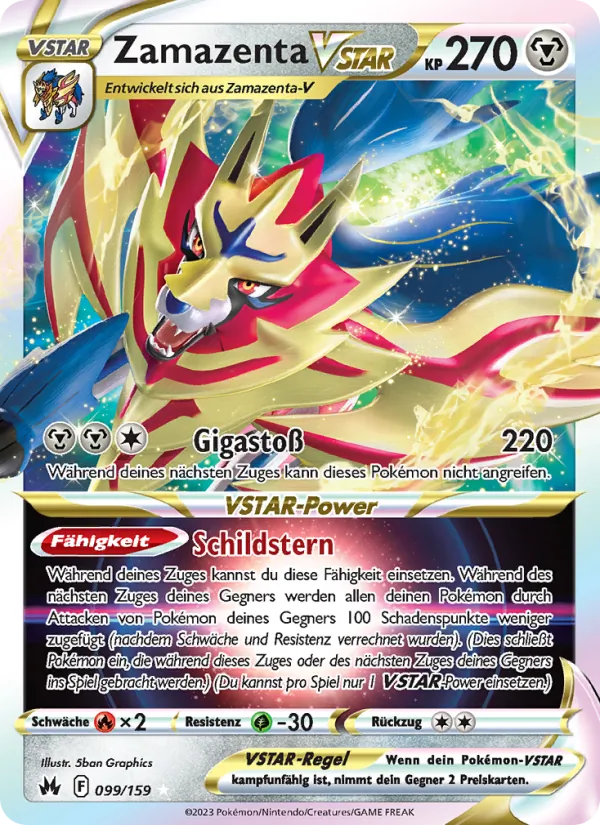 Zamazenta VSTAR, Zenit der Könige Nº 099