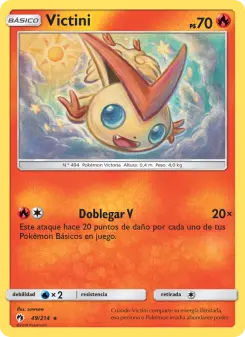 Victini, Truenos Perdidos No. 49 Normal