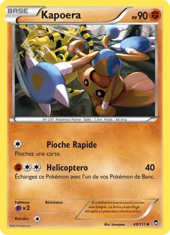 Kapoera, Poings Furieux Nº 49 Normal