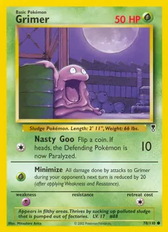 Grimer, Legendary Collection Nº 78 Normal