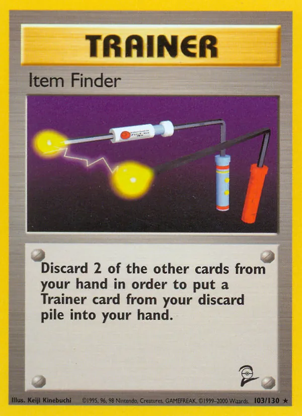 Item Finder, Base Set 2 Nº 103