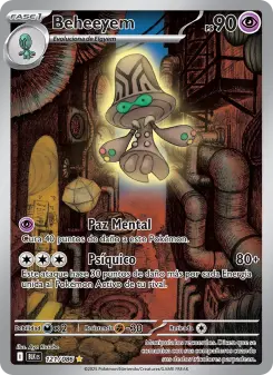 Beheeyem, Fulgor Negro No. 121 Holo