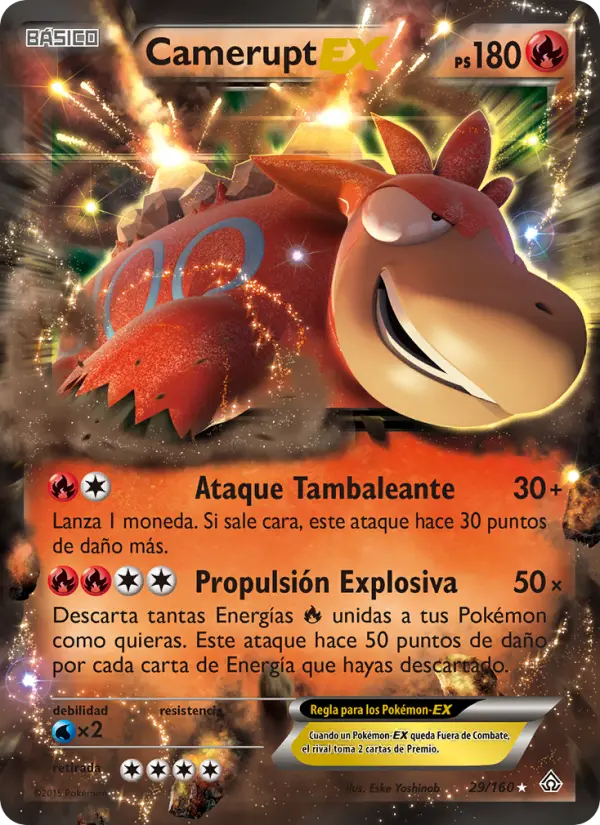 Camerupt EX, Duelos Primigenios No. 29